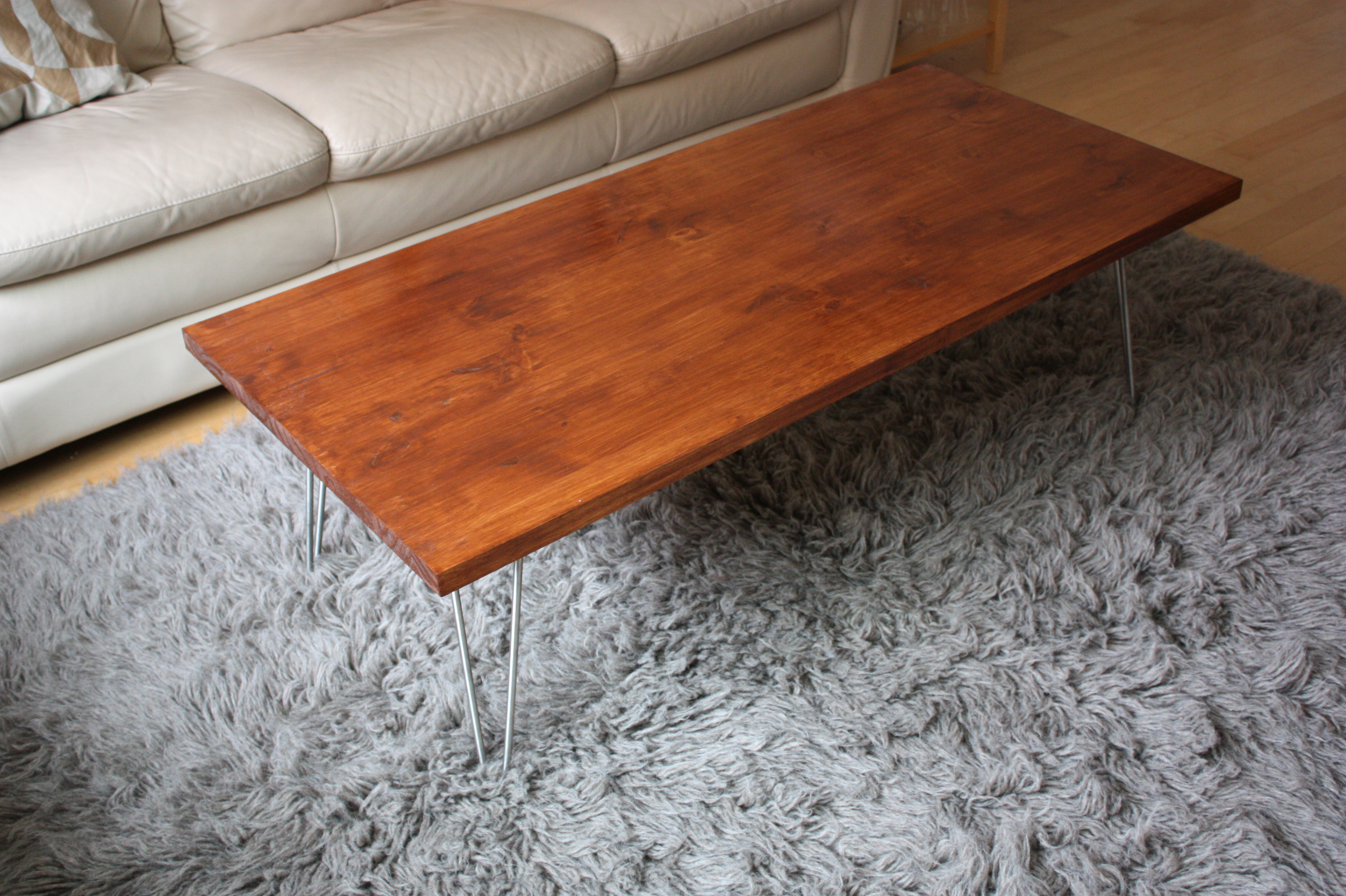 Thick rustic end pieces provide the legs. Enjoy It By Elise Blaha Cripe Project 4 Of 26 A Coffee Table