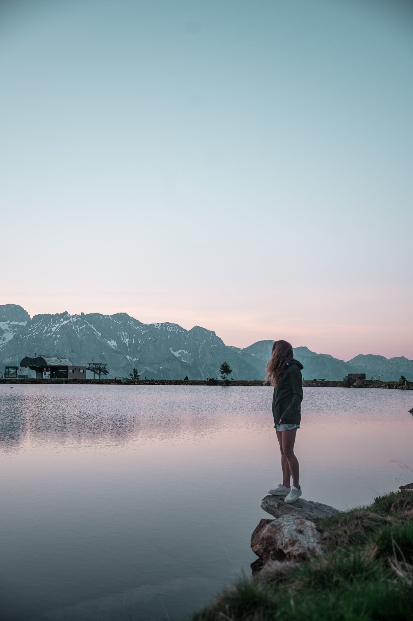 Reiteralmhütte sunset