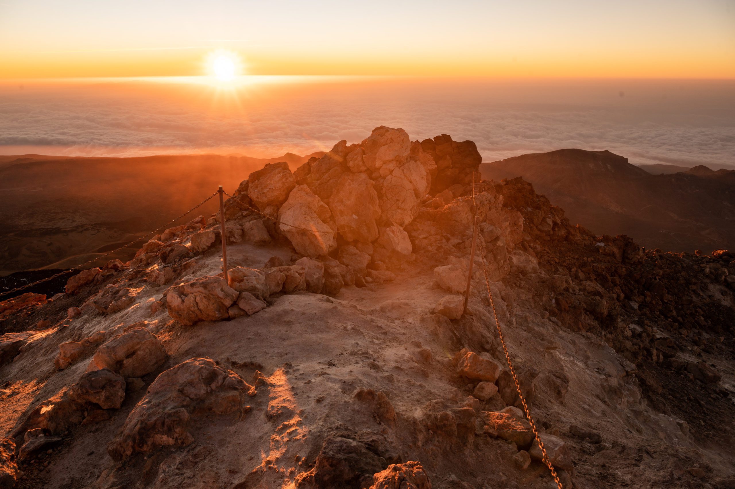 teide tenerife sunrise