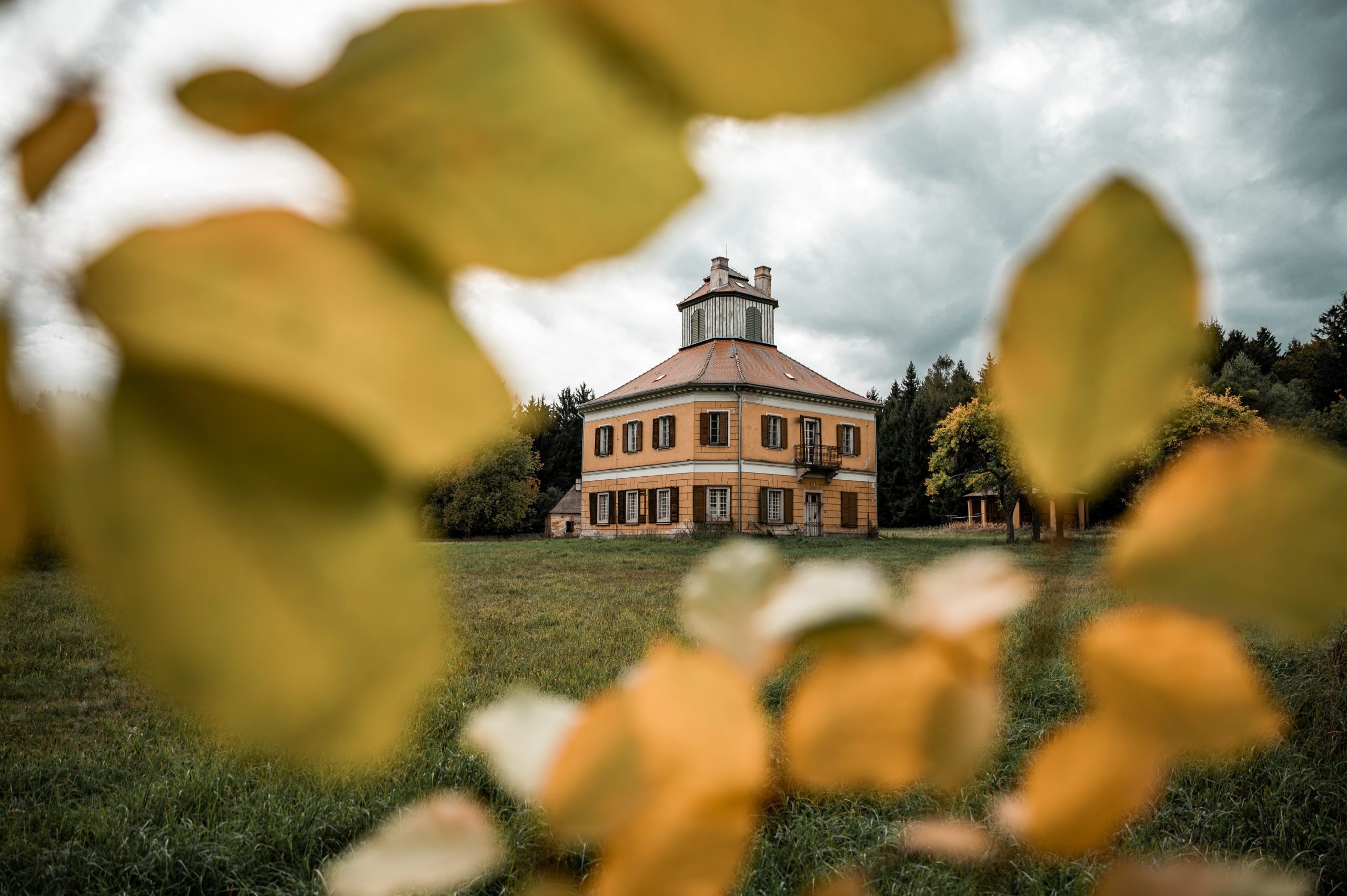 Vysocina - zamek Aleje