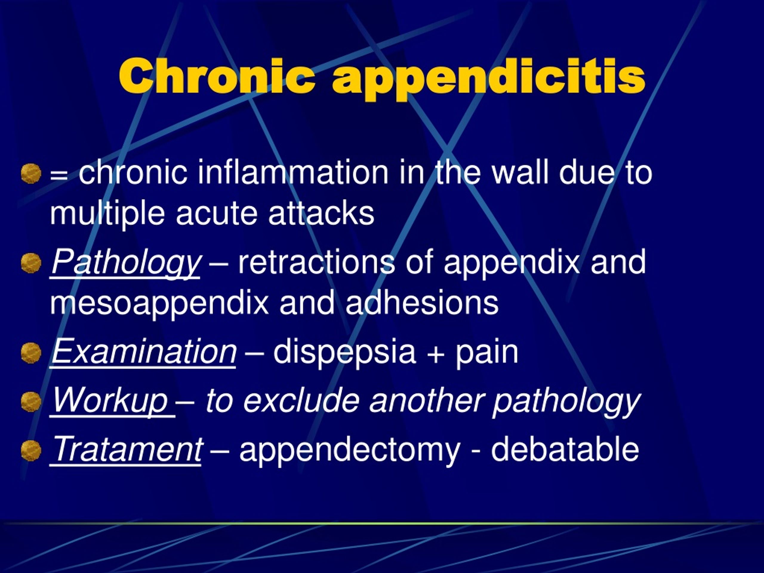 Onset of appendicitis Appendicitis Symptoms NHS