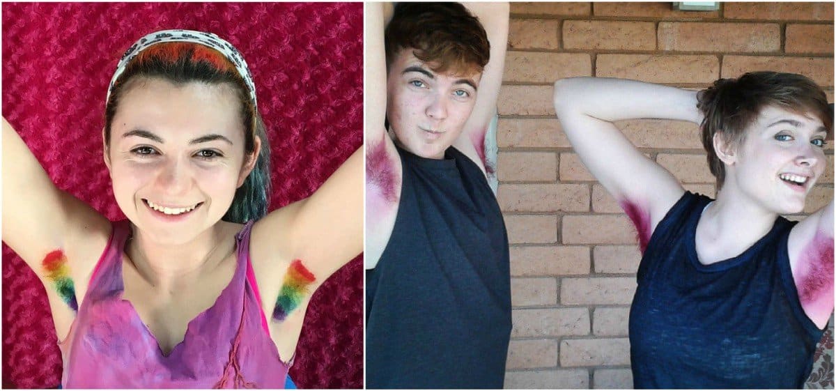 Unicorn Armpit Hair Is One Of The Craziest Social Media Trends There Is
