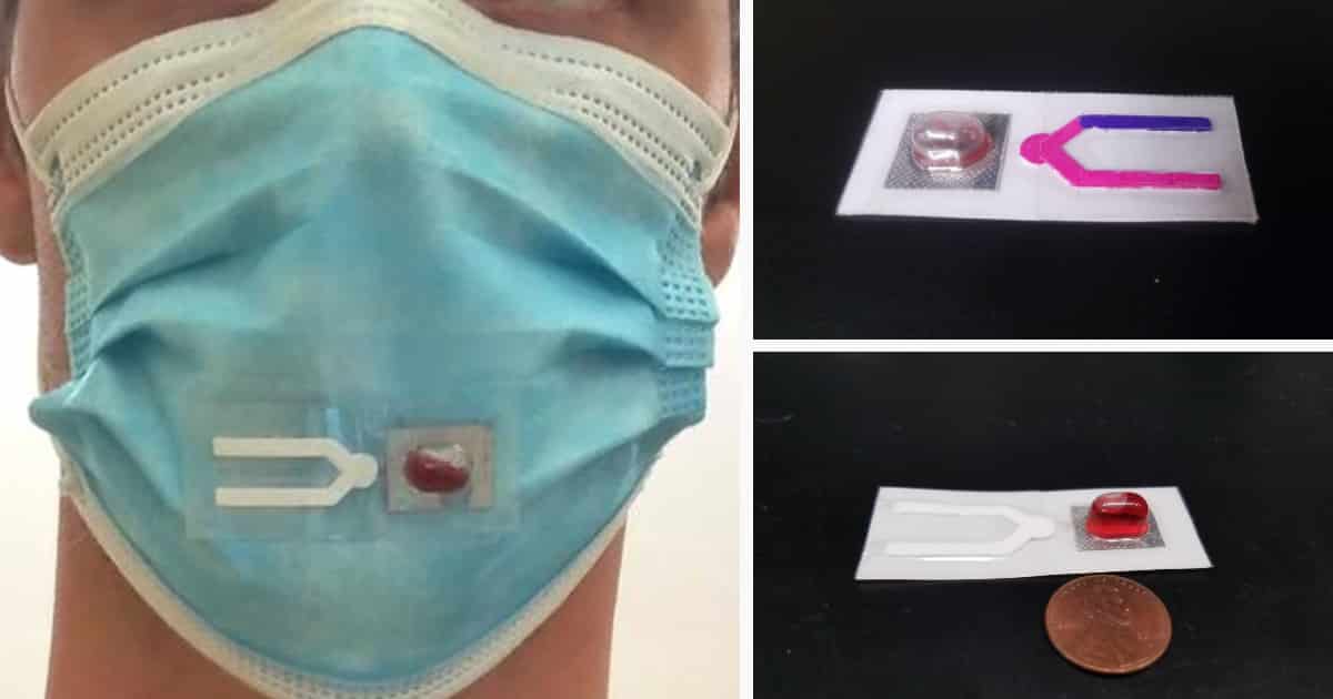 UC San Diego Researchers Developing New Mask Sensor That Detects Covid