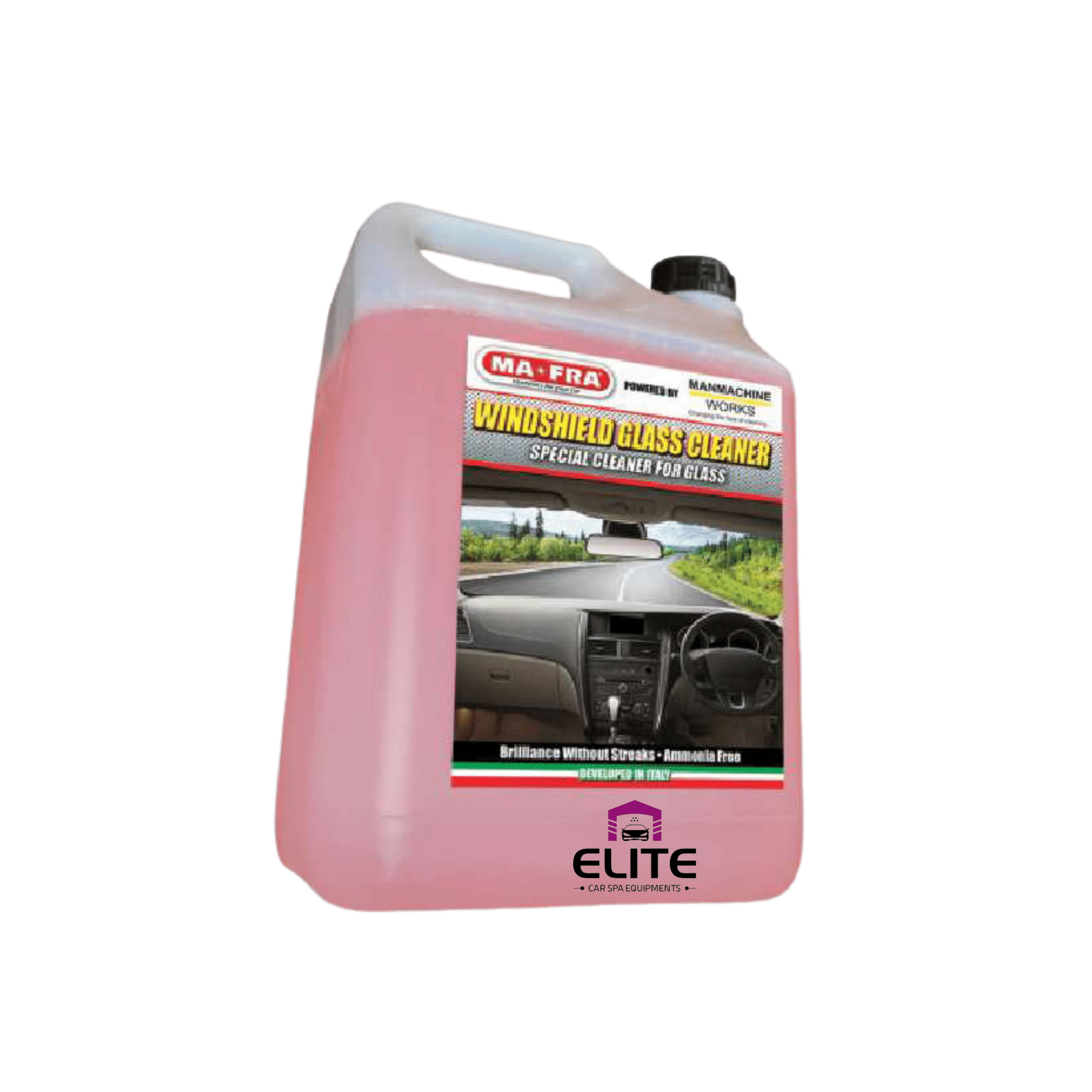 Glass Cleaner 10L Elite Car Spa and Equipments