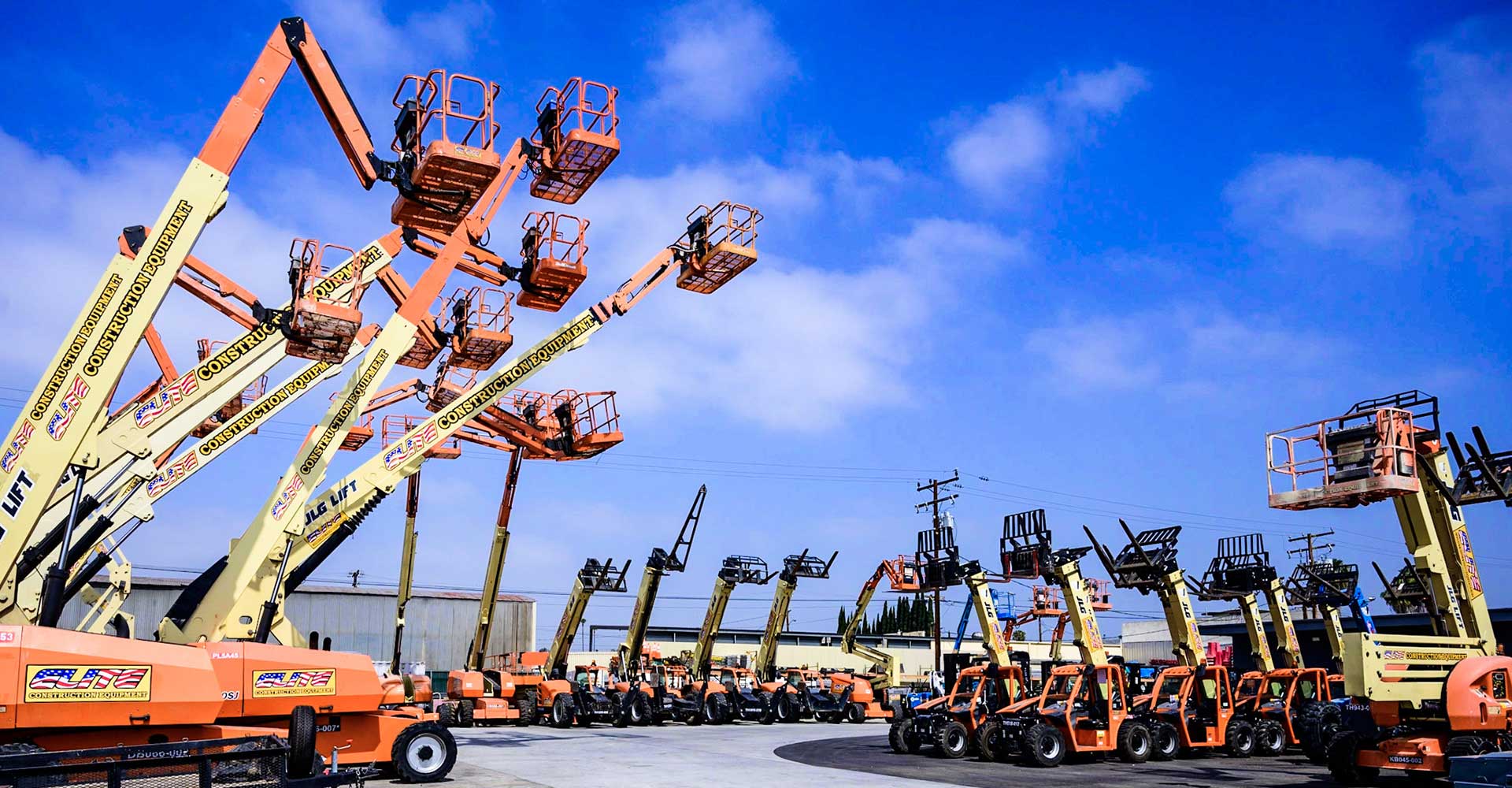Construction Equipment Rentals in Los Angeles & Orange County