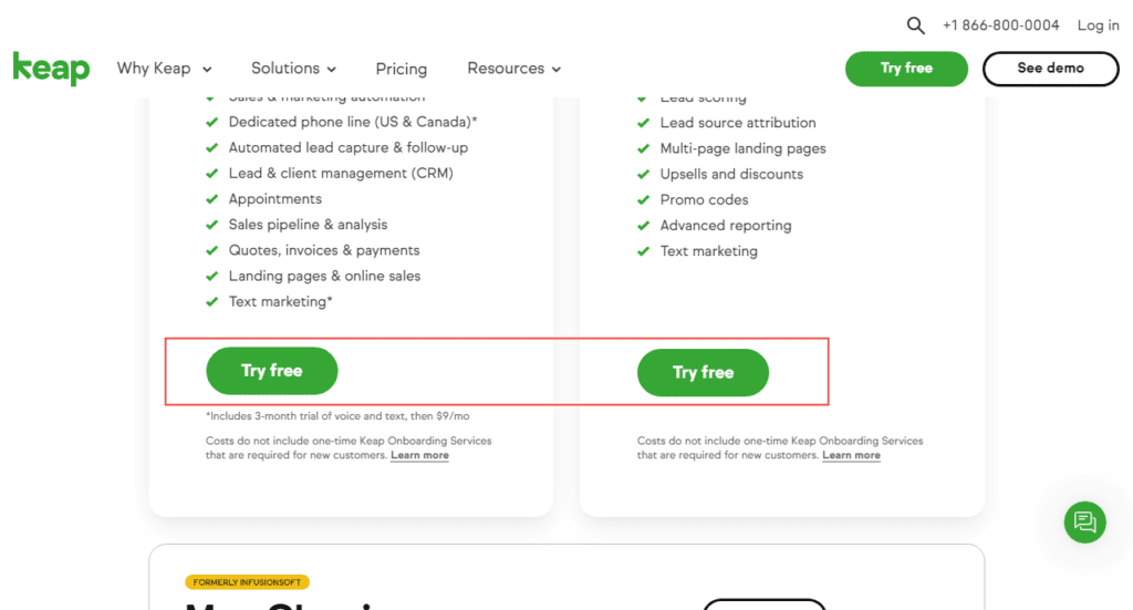 Keap Coupon Code Deals [50 OFF]