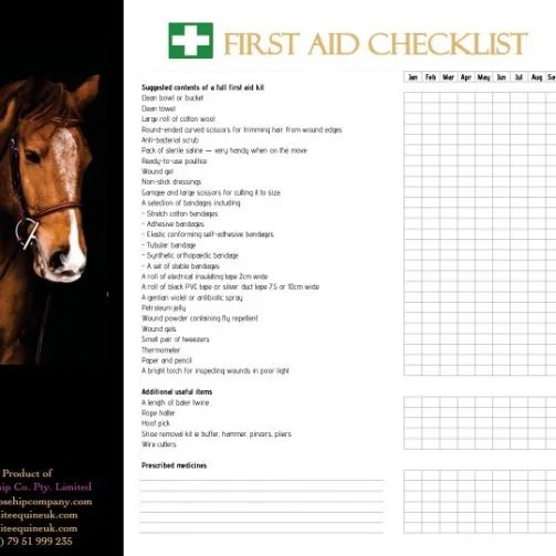 Free downloads to make horse care so much easier Elite Equine