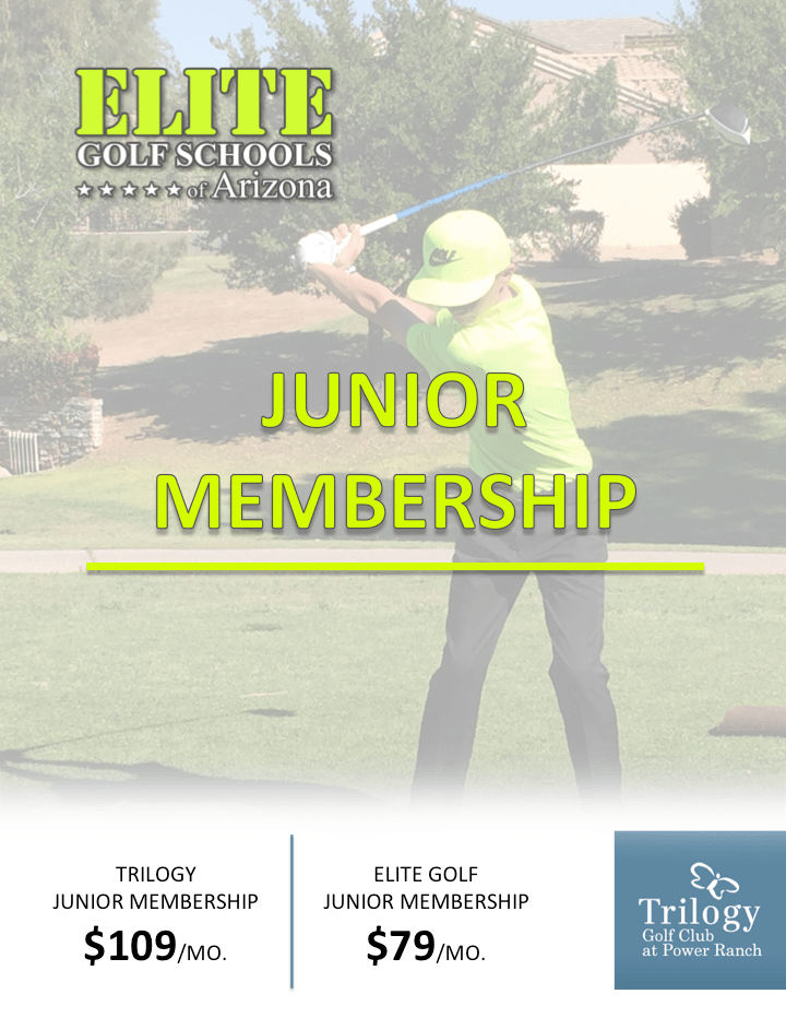 New Junior Golf Memberships Available for EGS Students