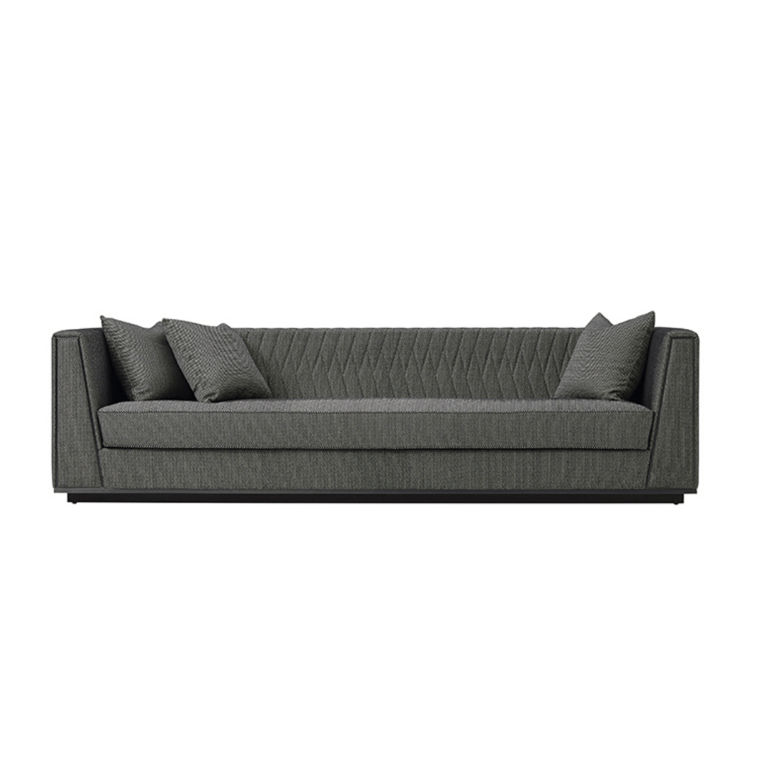 Dark Grey Fabric Sofa Elite Graha Cipta