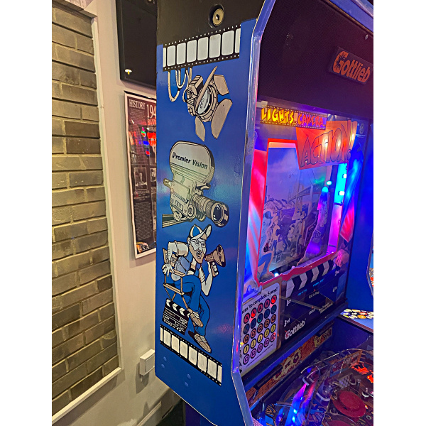 Lights...Camera...Action! Pinball Machine Elite Home Gamerooms