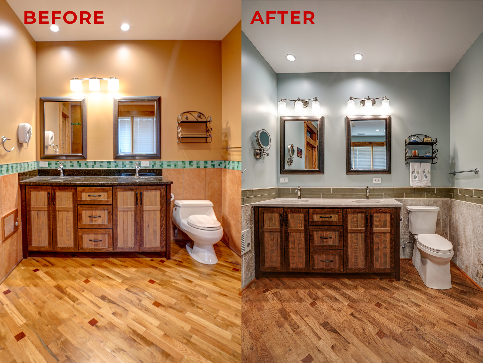 Bathroom Remodeling Project in Burlington, Wisconsin Elite Improvements