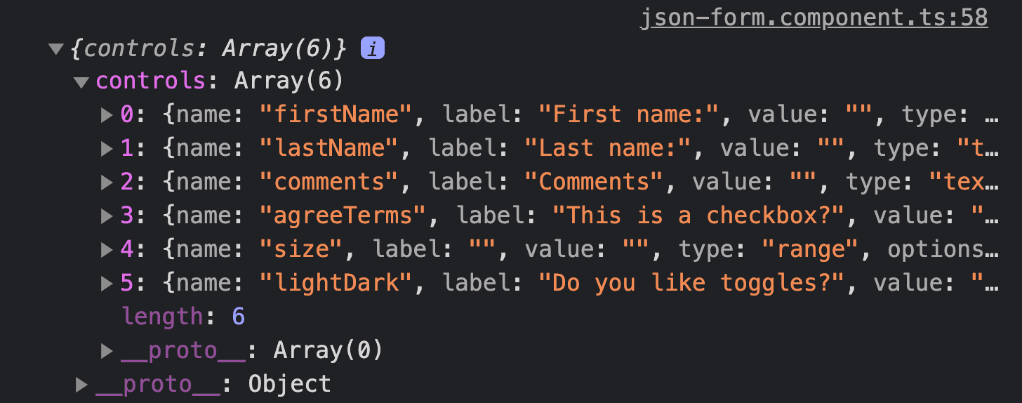 Creating Dynamic Angular Forms with JSON Elite Ionic