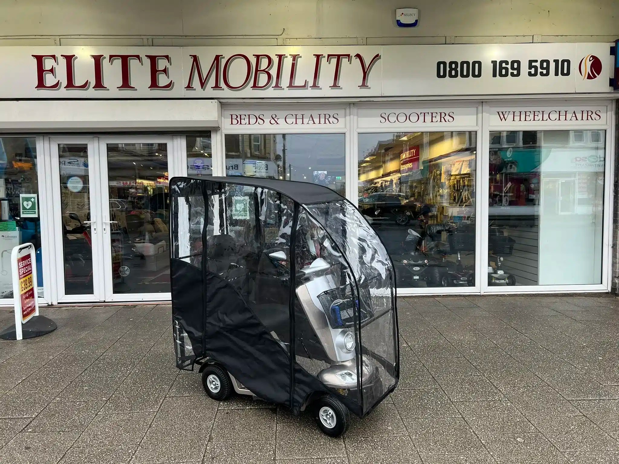 Stay Protected from the Rain with Scooter Canopies Elite Mobility