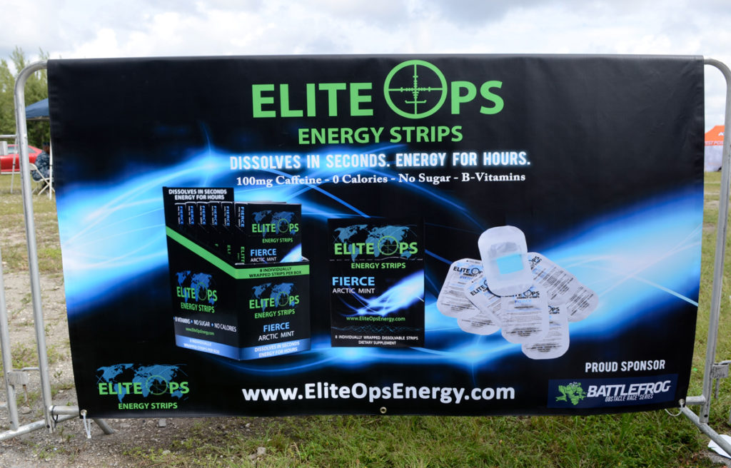 EliteOps Energy On Location at Athlete Obstacle Race Elite Ops Energy