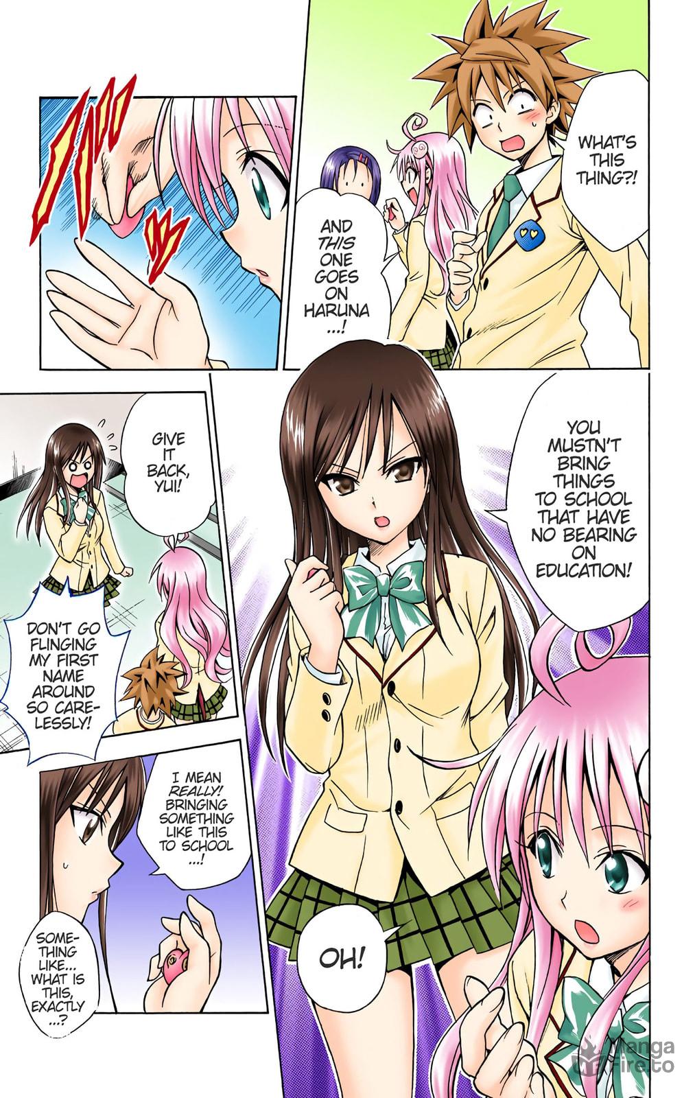 To Love Ru (Colored) – Chapter 51 page 8