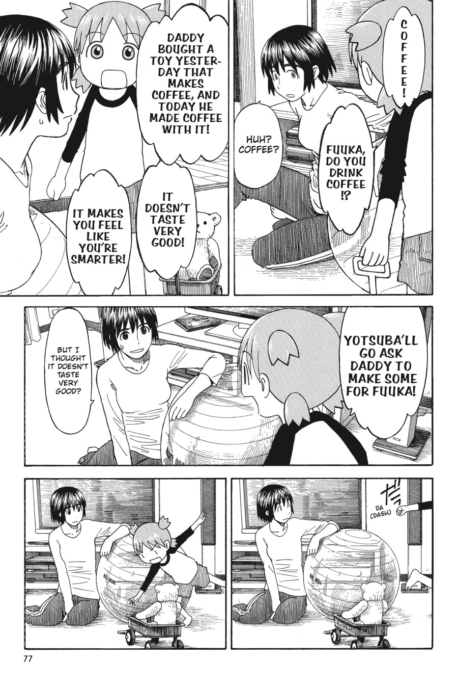 Yotsuba 8: Coffee page 18