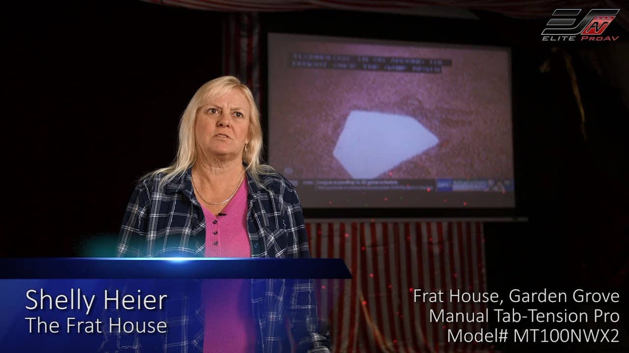 Manual TabTension Pro Series at The Frat House in Garden Grove