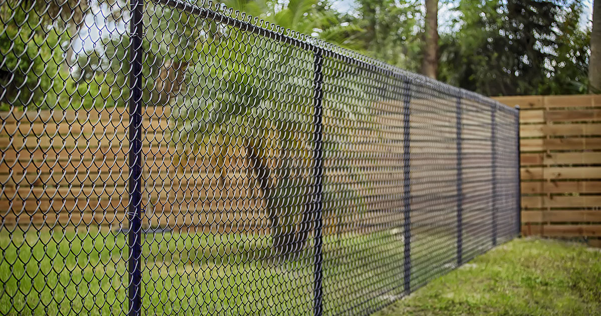 Chain Link Fence Contractor South Florida Galvanized Chain Link Fence