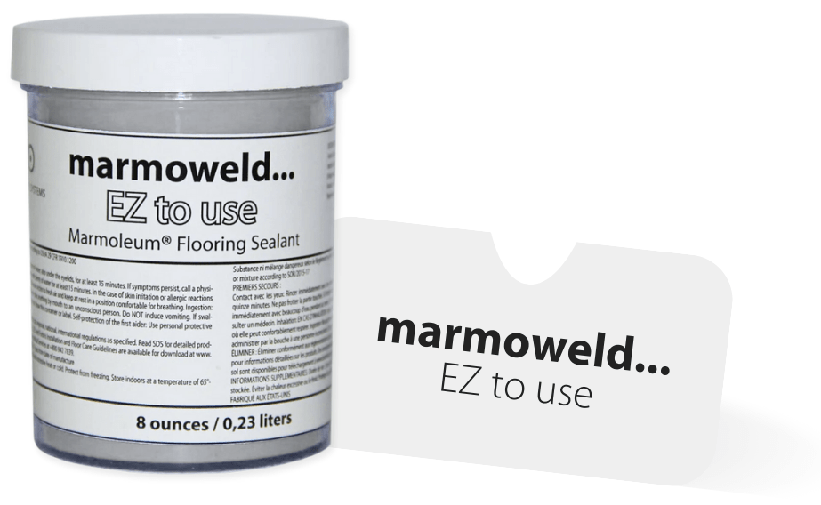 Easy seam solution for net fit linoleum flooring Installation Elite