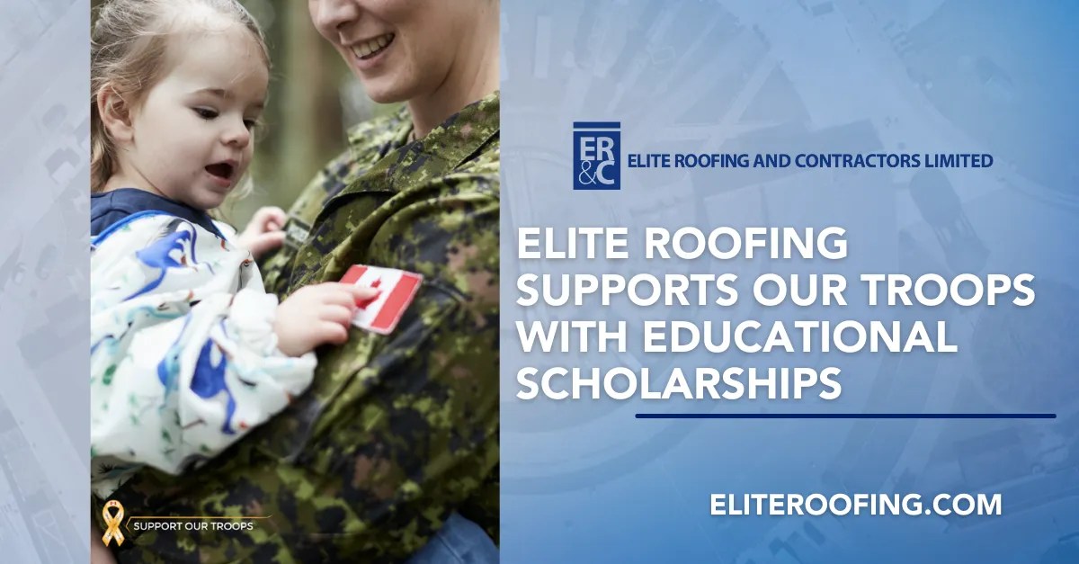 Elite Roofing Supports Our Troops with Educational Scholarships