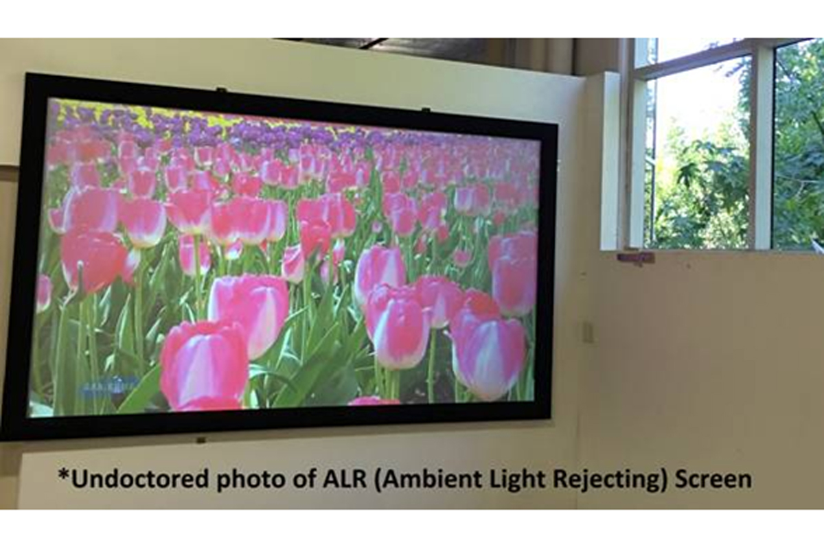 Understanding Ambient Light Rejecting (ALR) Projector Screens