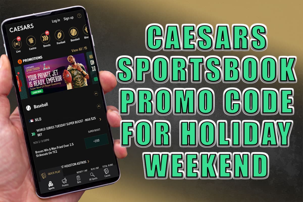 Caesars Sportsbook Promo Code For Busy Week Activates 1,001 Free Bet Match