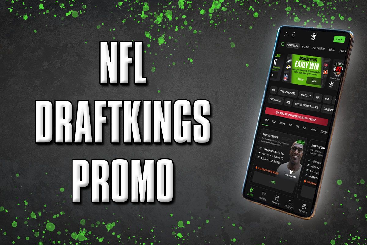 NFL DraftKings Promo 200 Bonus Bills vs. Bengals on Sunday Night Football