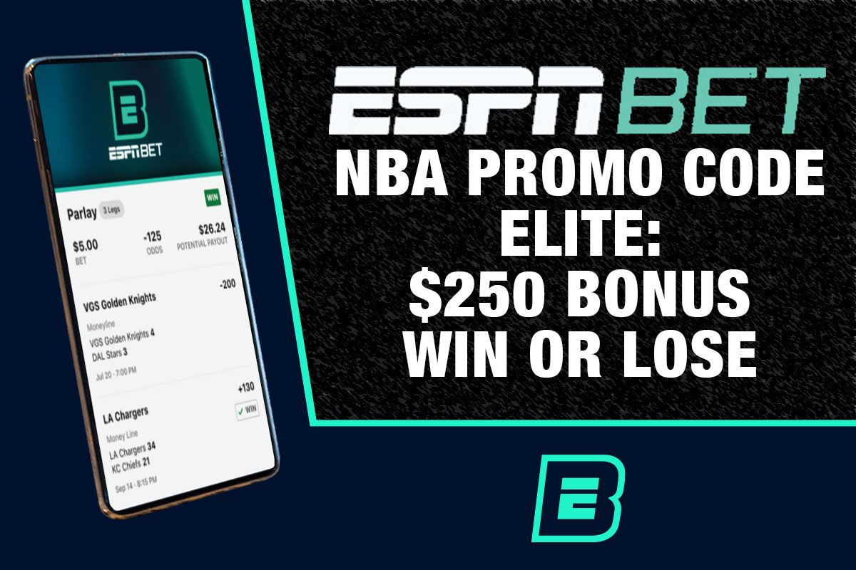 ESPN BET NBA Promo Code ELITE Get 250 Bonus No Matter What Friday