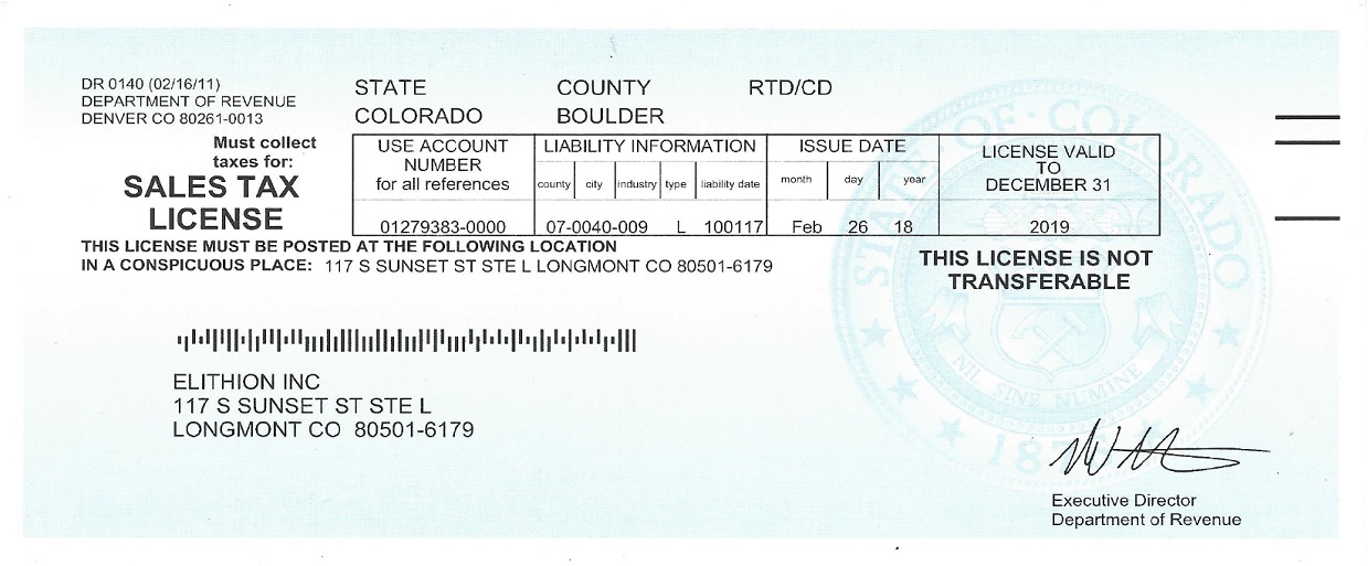 Public documents Elithion