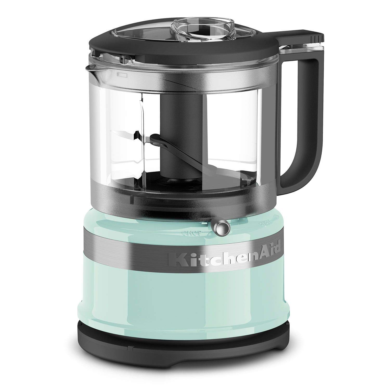 KitchenAid 3.5 Cup Mini Food Processor, Aqua Sky Blue eLiving