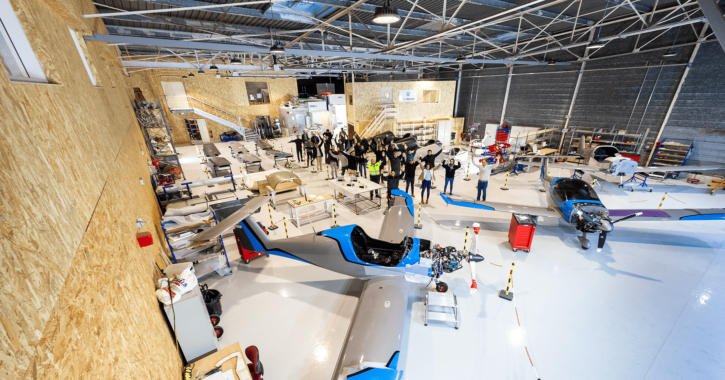 3 million euros and a new facility to support production! Elixir Aircraft