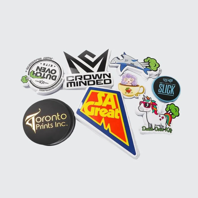 Get Custom Printed Vinyl Sticker Printing Elixir Packaging