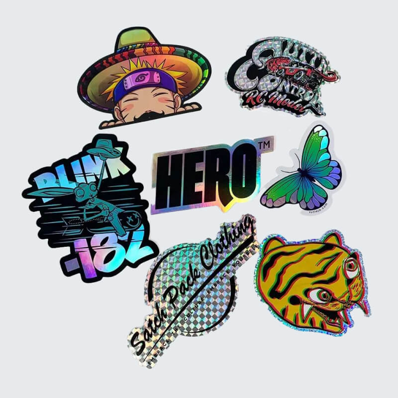 Get Custom Printed Vinyl Sticker Printing Elixir Packaging