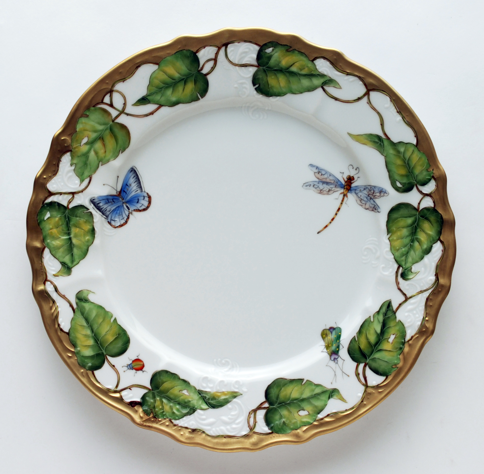Anna Weatherley Ivy Garland Dinner Plate Elizabeth Bruns, Inc.