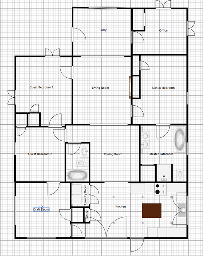 Home Sweet Home Renovation Floorplan Changes EM Creative Co 2022