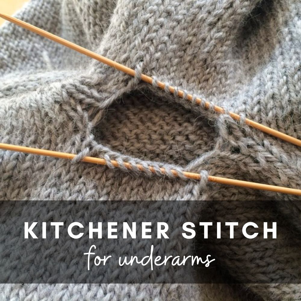 How to kitchener stitch Elizabeth Smith Knits