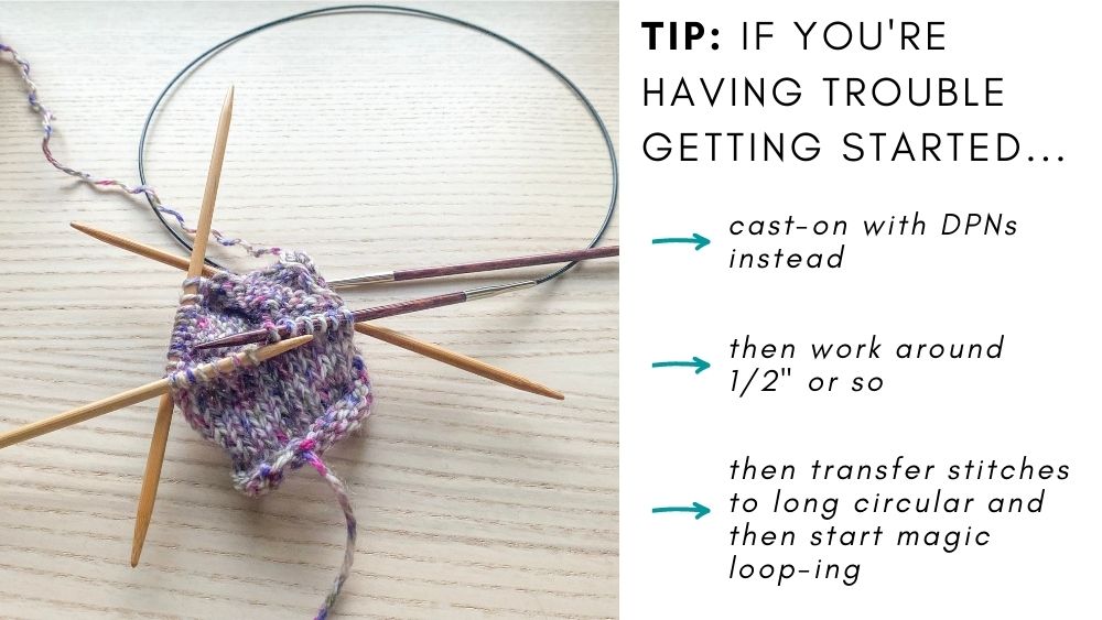 Magic Loop Knitting Technique Elizabeth Smith Knits