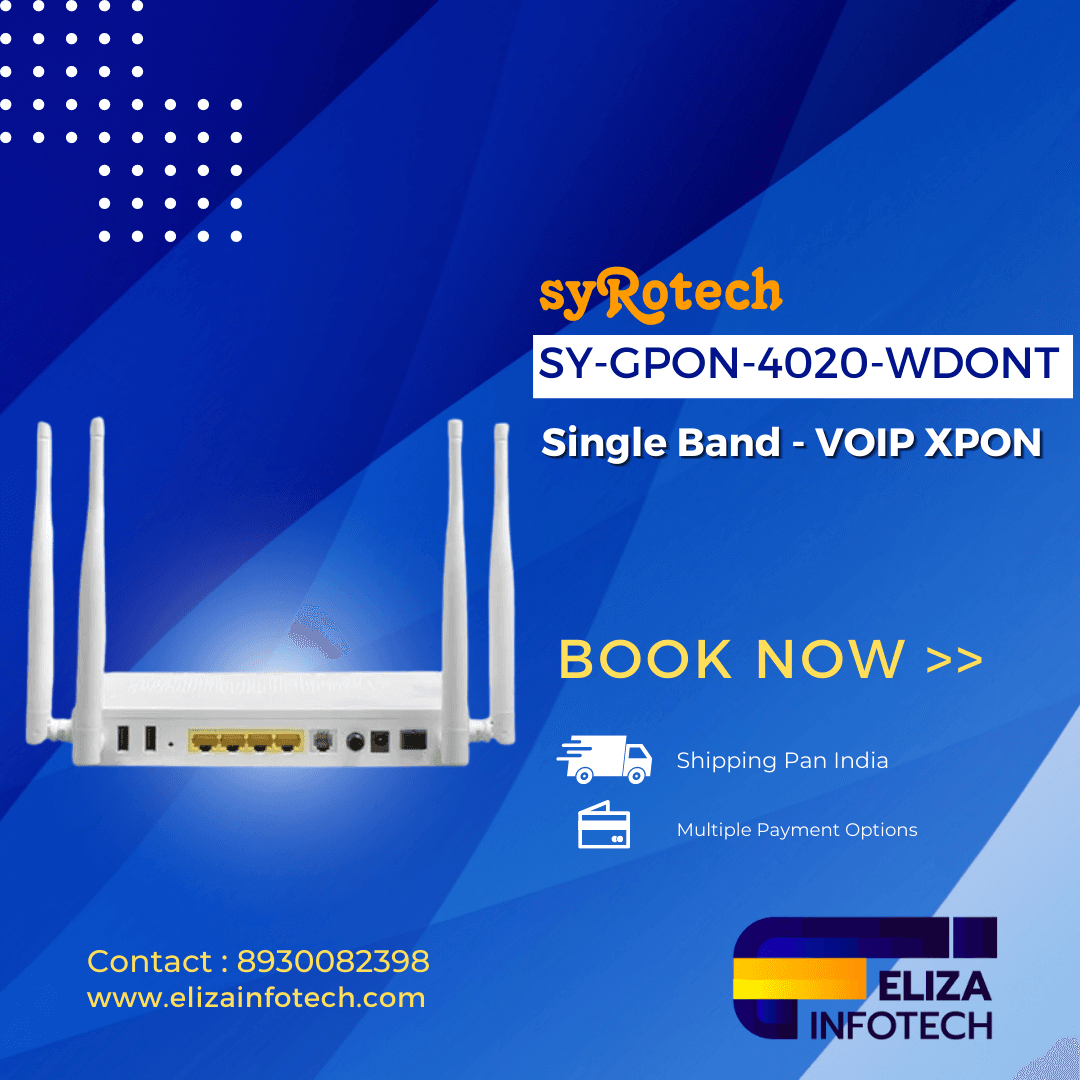 Syrotech ONT Router Dual Band SYGPON4020WADONT ONT
