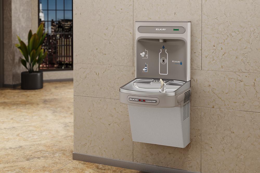 ezH2O® Bottle Filling Station with Hands Free ADA Cooler 8 GPH Light
