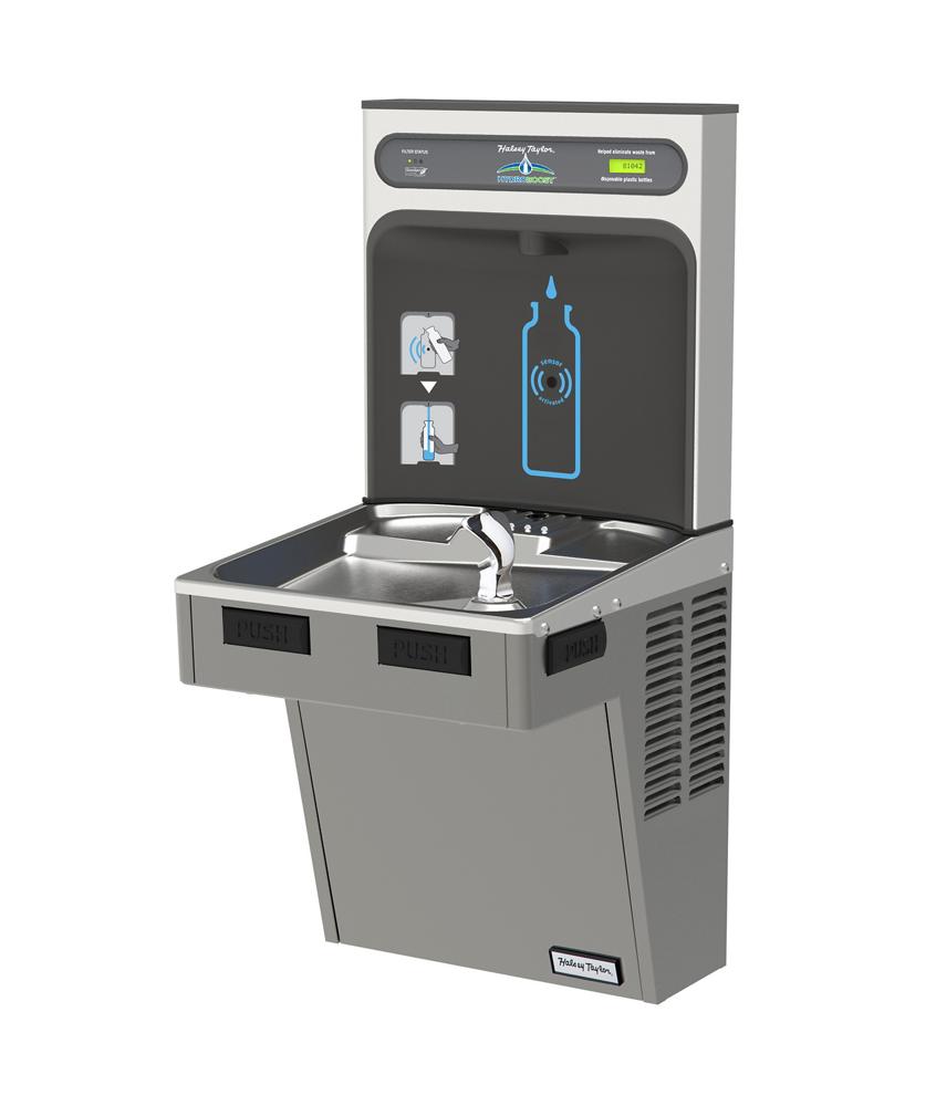Halsey Taylor Bottle Filling Station+Single Cooler Filtered 8GPH