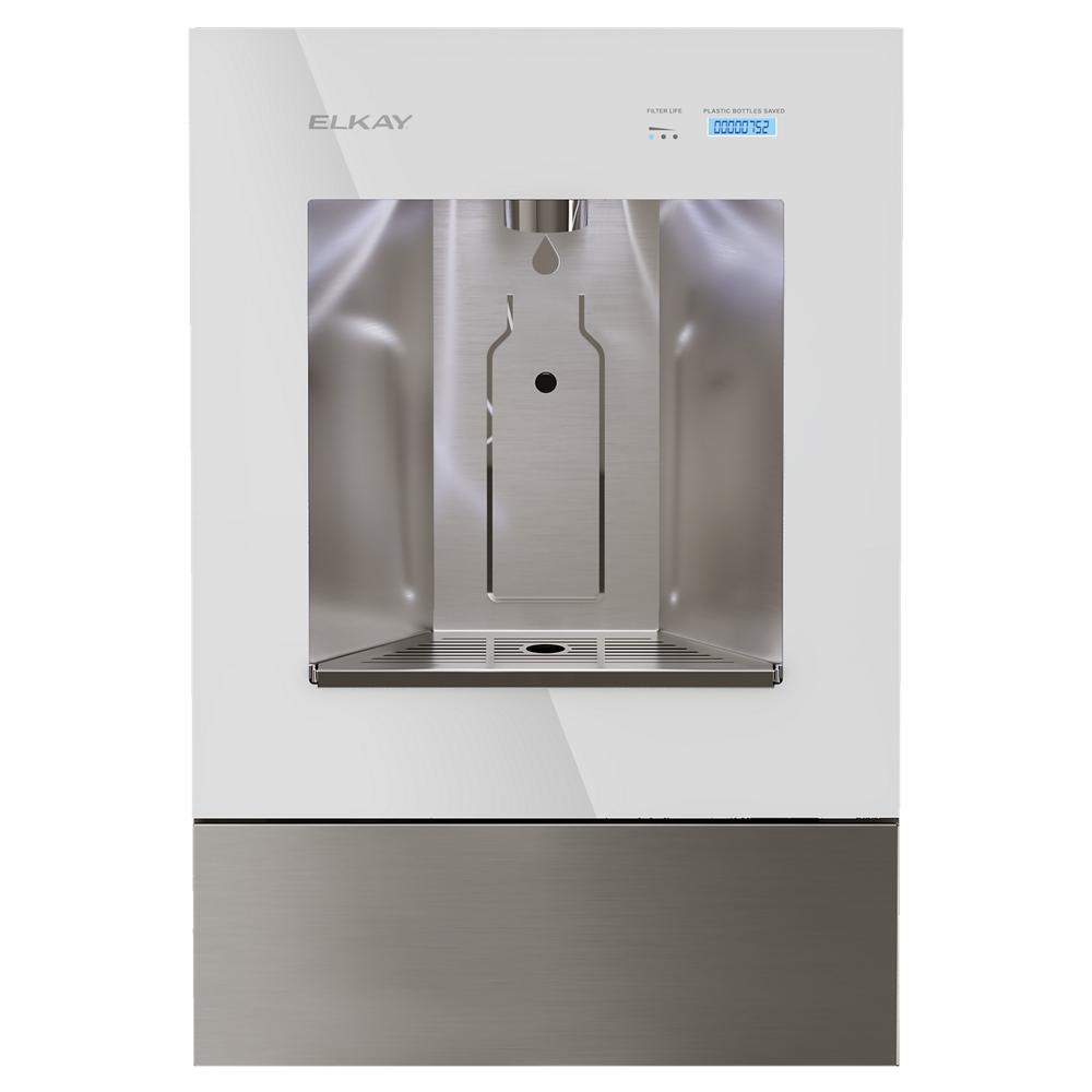 Commercial ezH2O Liv Pro InWall Water Dispenser, Aspen White Elkay