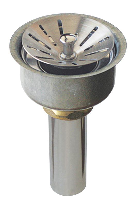 Elkay Stainless Steel Strainer In The Kitchen Sink