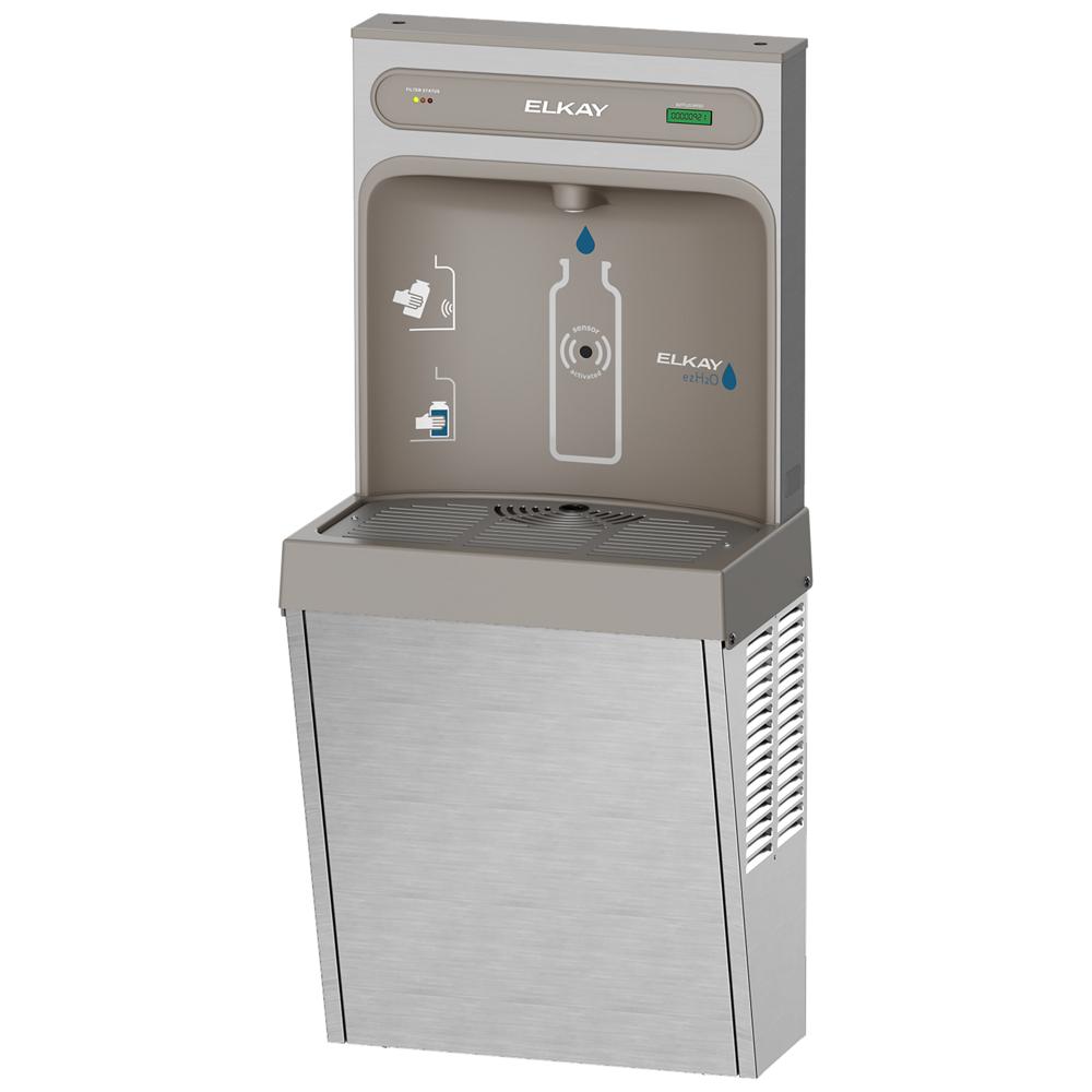 LZ8WSSSMC 8GPH ezH2O Surface Mount Bottle Filling Station | Elkay