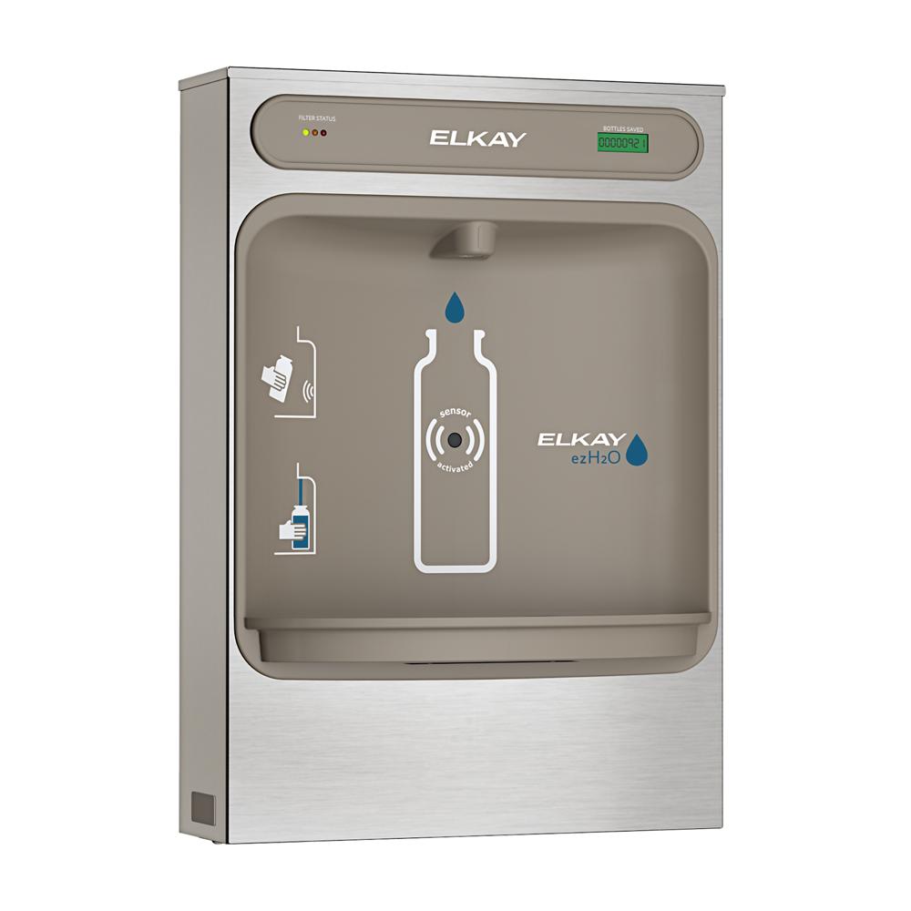 Filtered & Stainless: ezH2O® Surface Mount Bottle Filling Station | Elkay