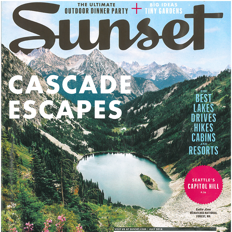 Sunset Magazine our Pinot Blanc Elk Cove Vineyards