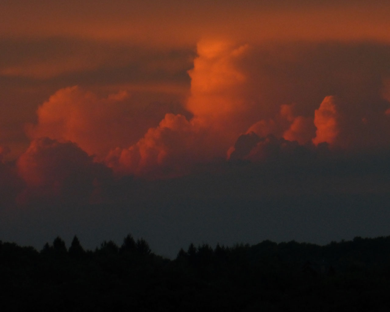 Summer Clouds Elk Mountain Area
