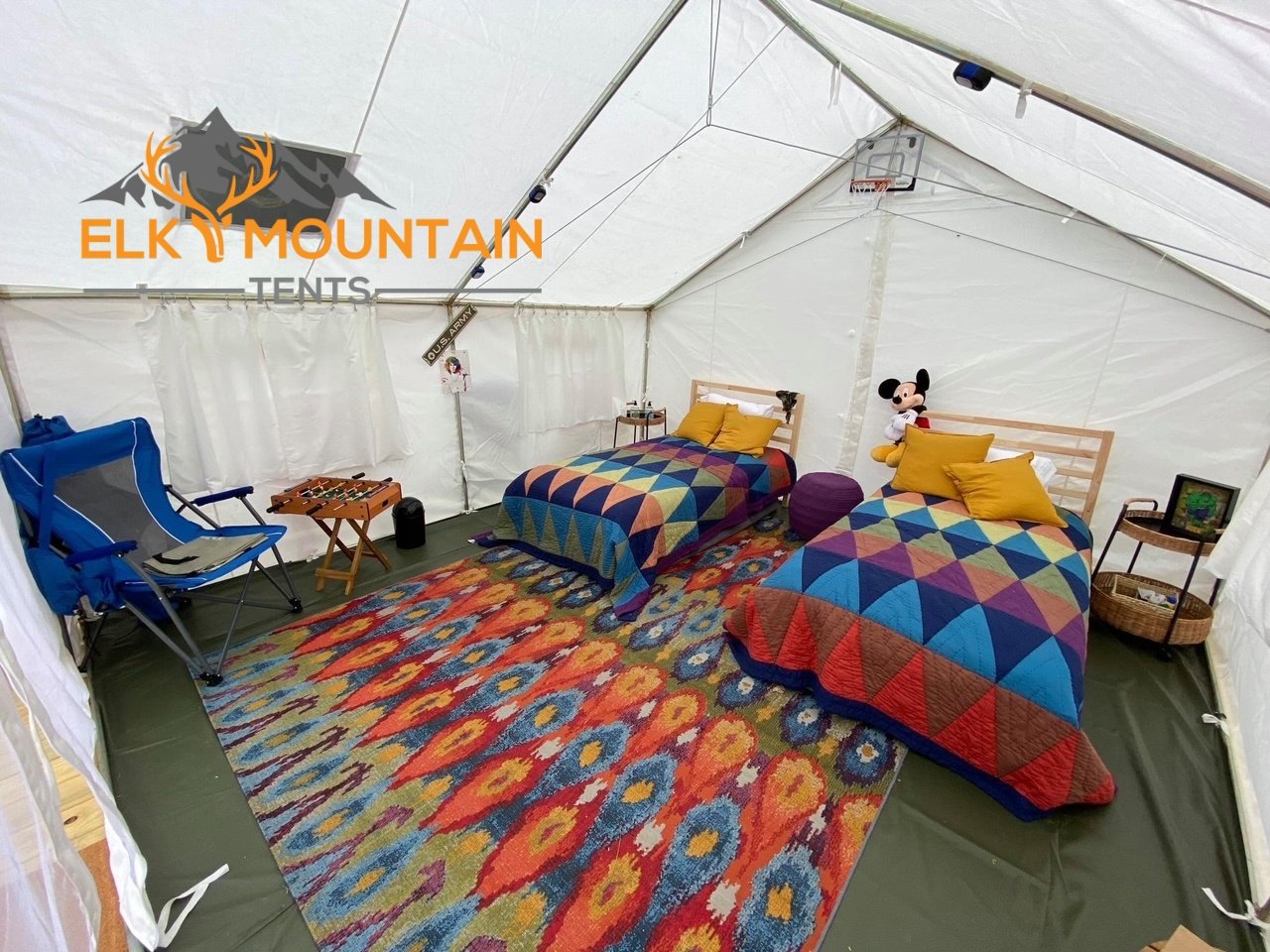 Why Canvas Tents? Canvas Tents by Elk Mountain Tents