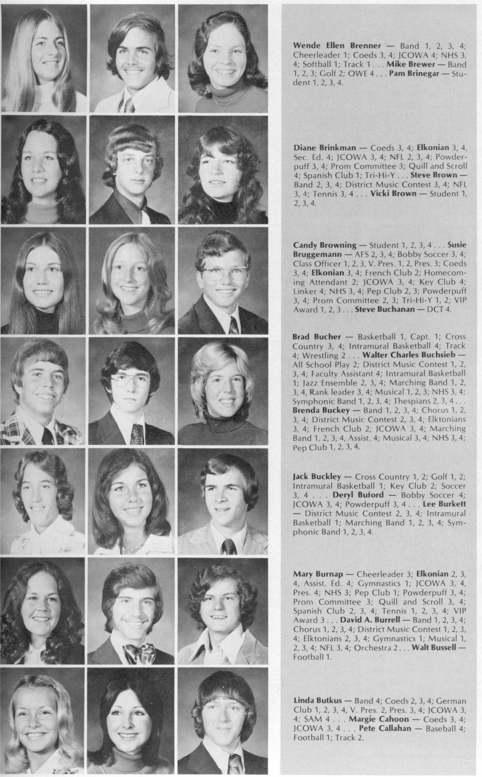 Yearbook Portraits « Centerville High School Class of 1975 (Centerville