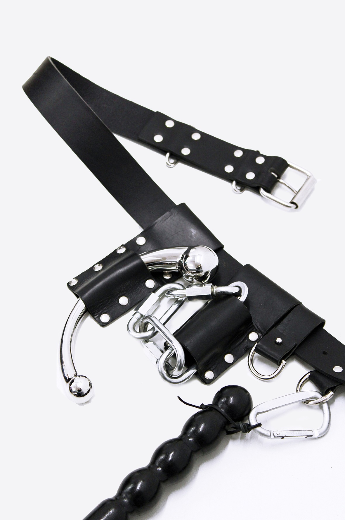 ELM BLACK LEATHER TOOL BELT Ella Boucht