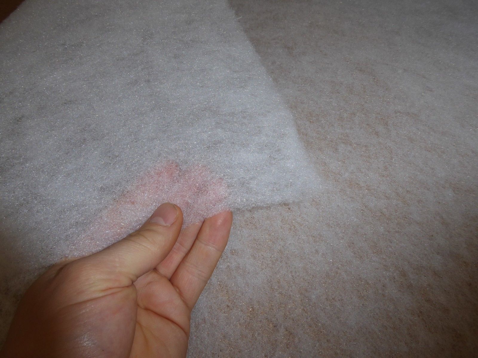 2oz Upholstery Polyester Wadding Dacron Quilting Batting 27" wide Ellbee Fabrics